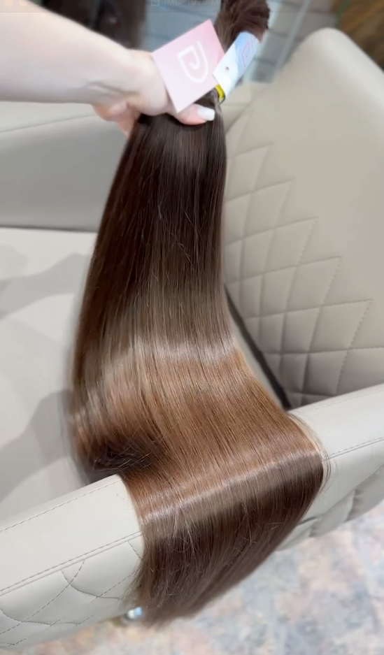 DAJMUR Slavic Hair #2481 | 37 in (95 cm), 230 g, Dark blonde, Level 6