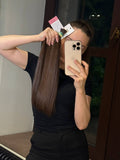 DAJMUR Slavic natural hair extensions #2170 - Dark blonde, 18 in (46 cm)