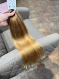 DAJMUR Slavic natural hair extensions #2418 - Light blonde, 20 in (50 cm)