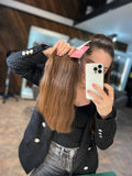 DAJMUR Slavic natural hair extensions #2073 - Dark blonde, 17 in (44 cm)