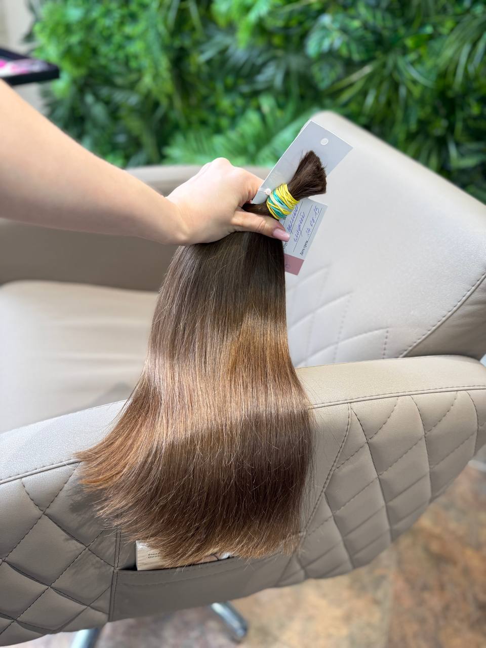 DAJMUR Slavic Hair #2322 | 18 in (45 cm), 78 g, Dark blonde, Level 6