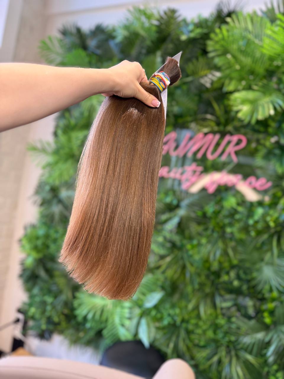 DAJMUR Slavic Hair #2343 | 18 in (45 cm), 133 g, Medium blonde, Level 7