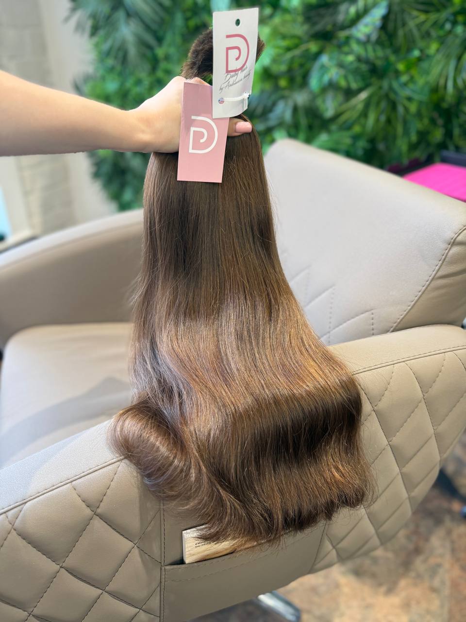 DAJMUR Slavic Hair #2312 | 22 in (56 cm), 167 g, Dark blonde, Level 6