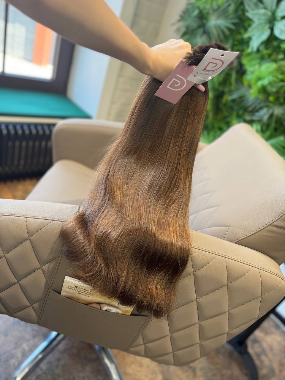 DAJMUR Slavic Hair #2312 | 22 in (56 cm), 167 g, Dark blonde, Level 6