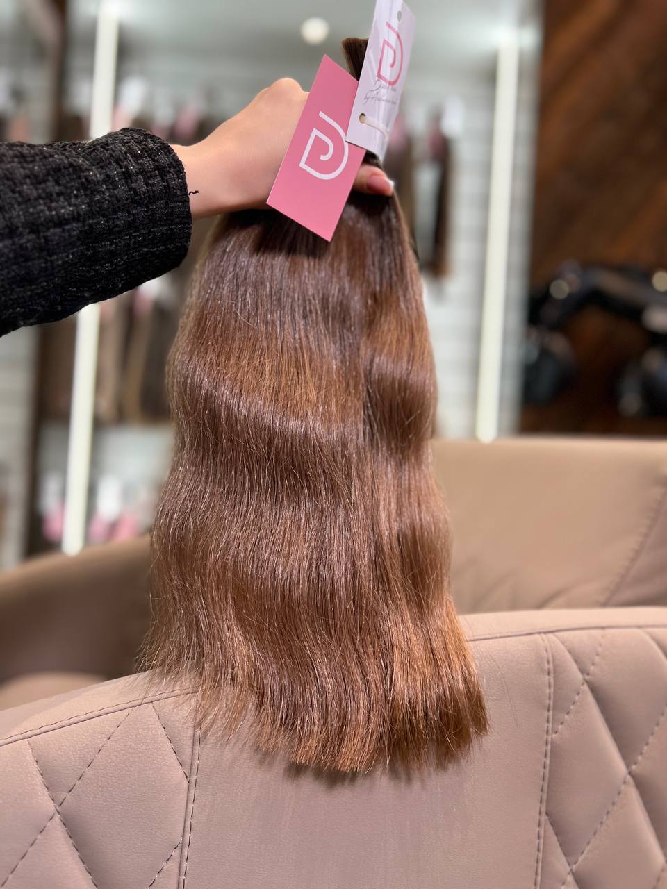DAJMUR Slavic Hair #2073 | 17 in (44 cm), 81 g, Dark blonde, Level 6