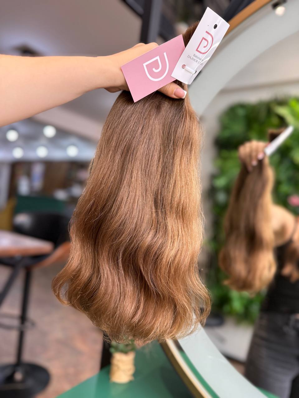 DAJMUR Slavic Hair #2370 | 16 in (40 cm), 103 g, Medium blonde, Level 7