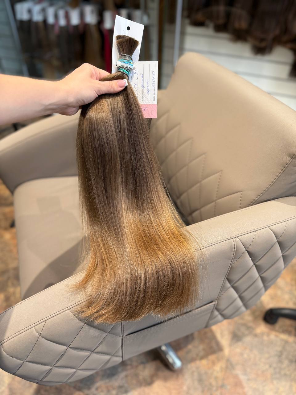 DAJMUR Slavic Hair #2432 | 20 in (51 cm), 91 g, Medium blonde, Level 7