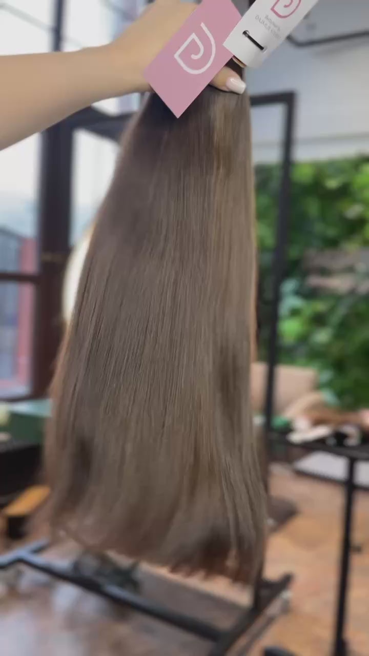 DAJMUR Slavic Hair #2484 | 21 in (53 cm), 172 g, Brown, Level 5