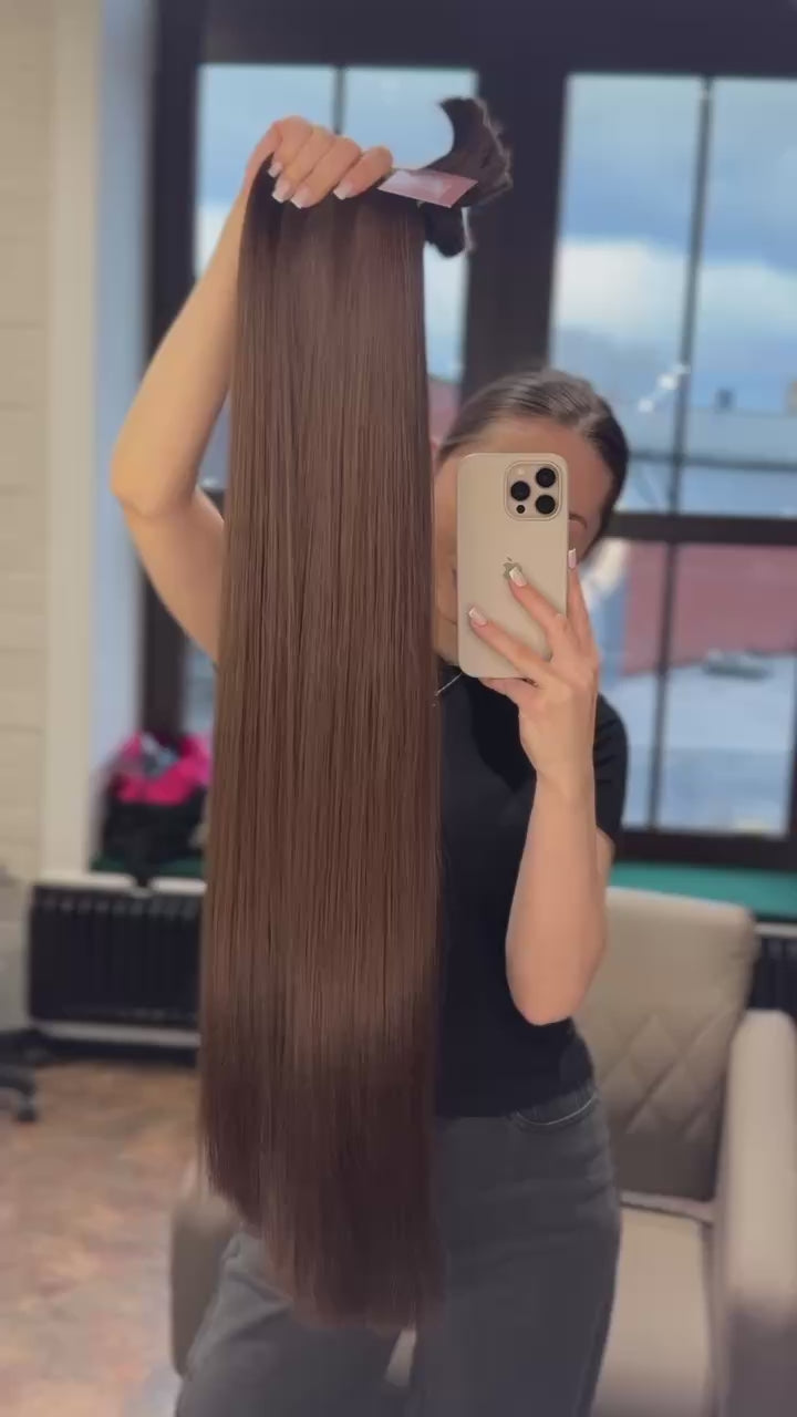 DAJMUR Slavic Hair #2481 | 37 in (95 cm), 230 g, Dark blonde, Level 6
