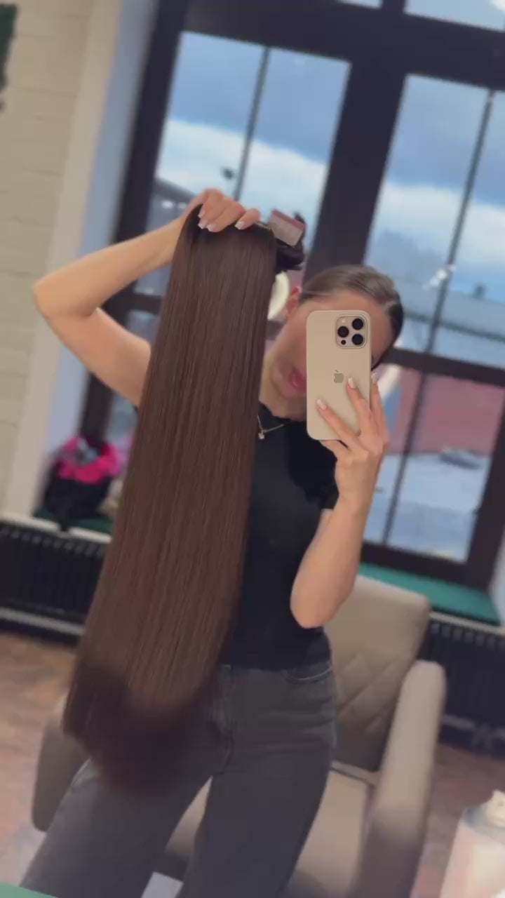 DAJMUR Slavic Hair #2481 | 37 in (95 cm), 230 g, Dark blonde, Level 6
