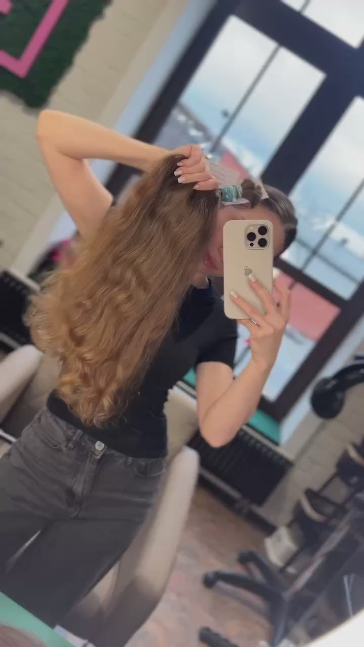 DAJMUR Slavic Hair #2477 | 22 in (55 cm), 110 g, Medium blonde, Level 7