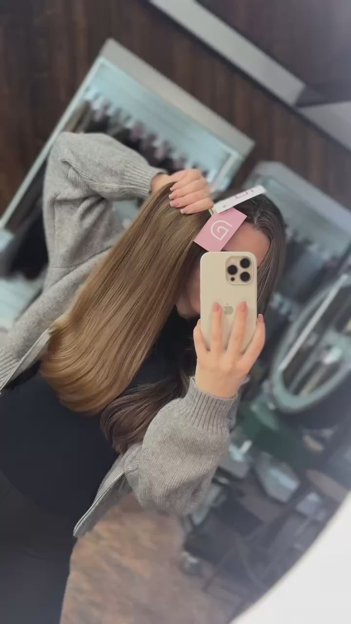 DAJMUR Slavic Hair #2305 | 20 in (50 cm), 88 g, Light blonde, Level 7