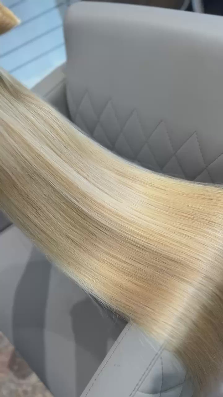 DAJMUR Slavic Hair #2444 | 39 in (99 cm), 230 g, Light blonde, Level 8